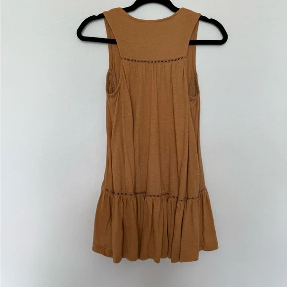 Anthropologie Tiered Ladder Lace Top - Picture 9 of 10